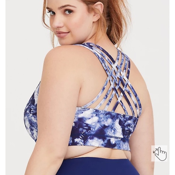 Torrid tie dye sports bra - Picture 3 of 6